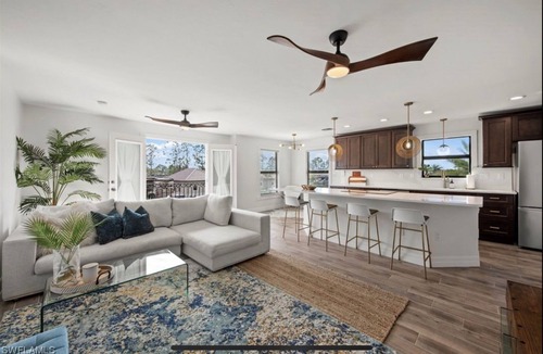 Fort Myers House | Luxury Fort Myers Resort Townhome - Heated Pool, Pickleball & Golf Cart Friendly