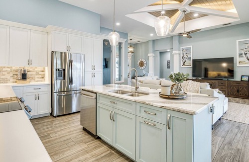 South Gulf Cove House | Luxury Waterfront Escape w/Pool in Port Charlotte