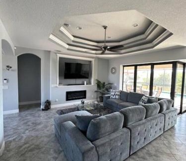South Gulf Cove House | Luxury Waterfront Home With Heated Pool & Hot Tub