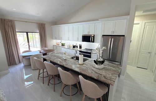 Diplomat Villa | Luxury Waterfront Villa - Heated Pool, Private Dock & Designer Living