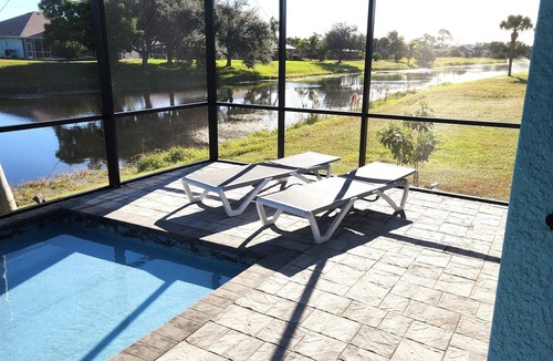 Long Meadow Villa | Modern luxury meets Florida living in Rotonda — heated saltwater pool included!