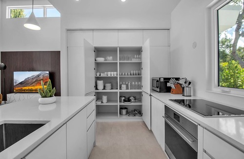 Alta Vista House | Modern Sarasota Retreat with private heated pool and large yard