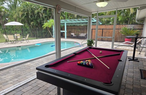 Rural Estates House | Naples Family paradise with heated Pool and pool table "Fun for Everyone