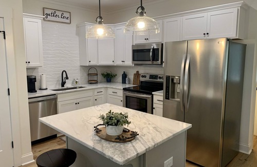 Greenville House | New Cozy Townhome Steps to Downtown Greenville