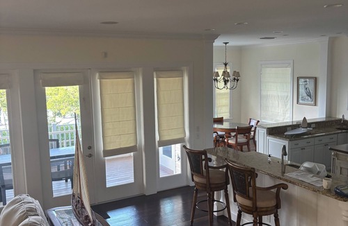 Palm Island House | NEW! Palm Island with private pool, garage, screened porches, dock, 2 kayaks