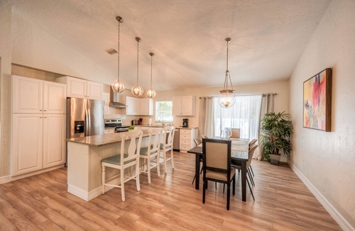 Naples Park House | Pool/Spa Home biking distance to the beach!