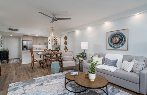 Vanderbilt Beach Condo | Renovated Top Floor Condo, Gulf Views, Only 300 steps to beach!