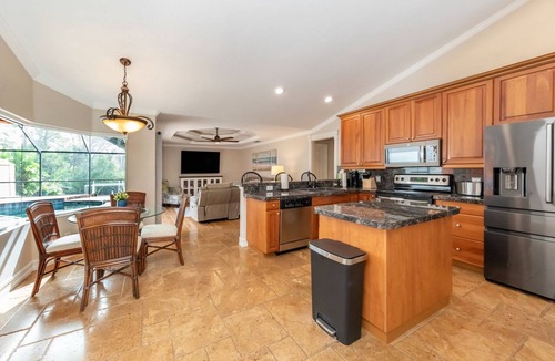 Port Charlotte House | Saltwater Lifestyle in Florida Paradise! Boating Canal/Pool Home!