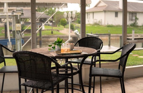 Charlotte Park House | Screened Lanai Private Dock Fire Pit Grill