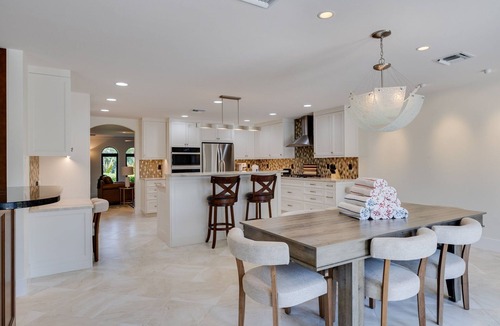Shell Harbor Villa | Seas the Day - A Stunning Waterfront Villa on Sanibel's East End, Boat Dock with Lift