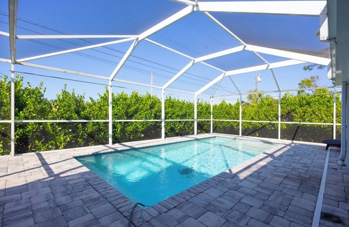 Trafalgar House | Spacious Home in SW Cape King Beds, HEATED SALTWATER POOL HOME, Turtle's Getaway