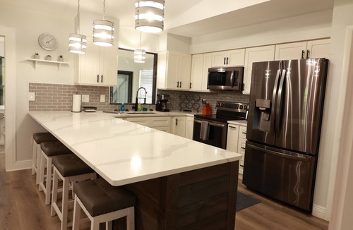 Englewood House | Spacious home near W. Dearborn St. Heated pool. Minutes away from 2 beaches!