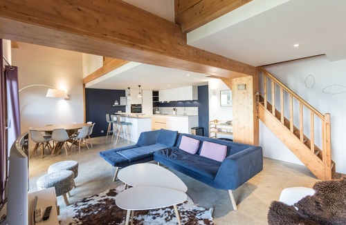 Arc-1800 Apartment | Stunning duplex, great view, pool, direct access to the ski slopes