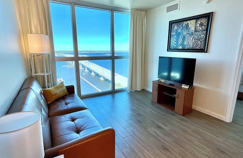 Fort Myers River District Apartment | Stunning Water View Suite