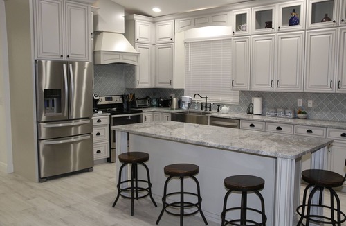 Naples Park Villa | Summer is available! Villa with Heated Pool & Spa.Walk to the Beach & Mercado.