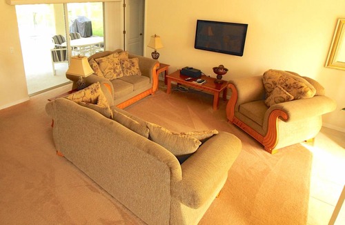 White Marsh Villa | Superb Home Perfect Place, 3 bed 2 baths, SW facing pool and spa, near shops, restaurants, GOLF. Free wifi, bikes, gas BBQ, best home around.