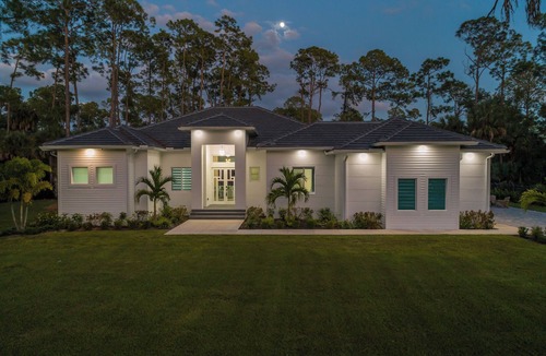 Rural Estates House | The Naples Luxe Retreat . Game Room Heated Pool