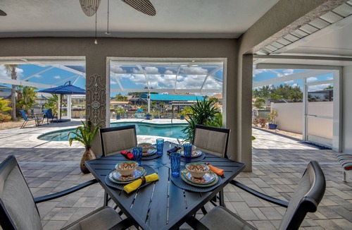 Matlacha Isles Villa | Fun'n Sun - 3 BR/3 bath waterfront home in beautiful Matlacha Isles/pool/spa/dock/fishing poles