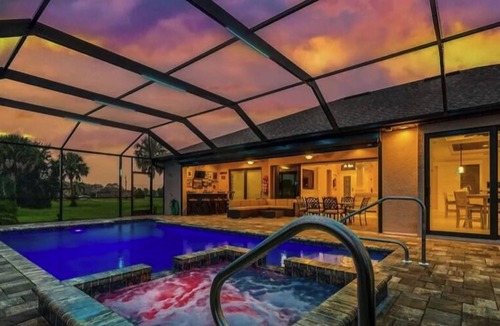 Pine Valley House | Villa Maricela: Exquisite 3 BR Private Pool/Spa Home On A Canal