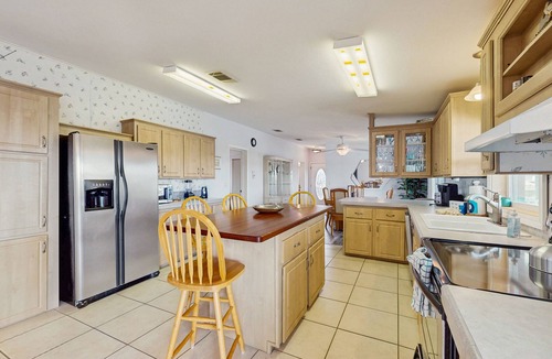 Charlotte Park House | Waterfront getaway with private pool, dock, and washer & dryer