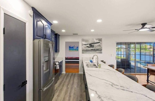 Burnt Store Isles House | Waterfront home, with private pool and lanai, Gulf access with fishing dock