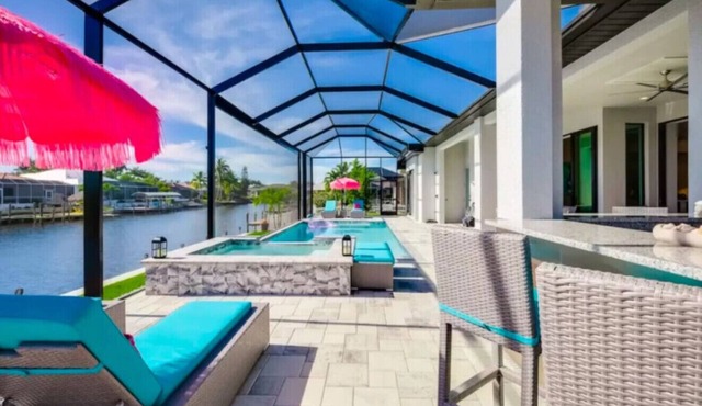 90Degree SaltWater Pool NEW Luxury Spa Gulf Access