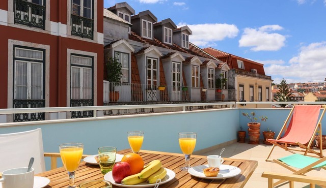 Azulejos Charming Flat with Terrace by LovelyStay in Lisbon