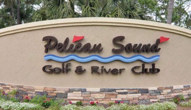 Beautiful condo with golf course view located in SW Florida gated community.