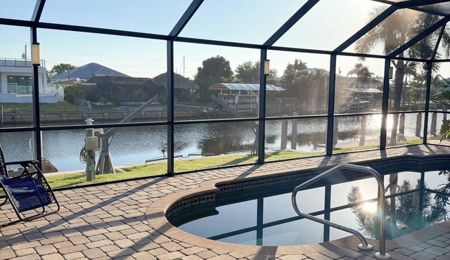 Beautiful home on the canal
