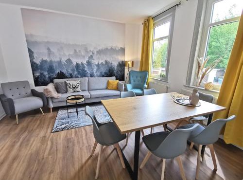 BohnApartments - Stadtblick Zechenhaus - Balkon - WLAN - sehr ruhig - barrierearm in Ilmenau