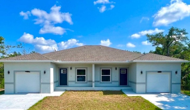 Brand new 3-bedroom house in sunny Port Charlotte.