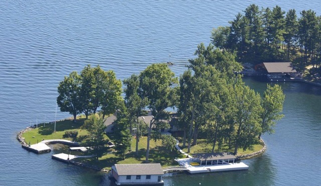 Breath Taking View on the Beautiful St. Lawrence River in Alexandria Bay