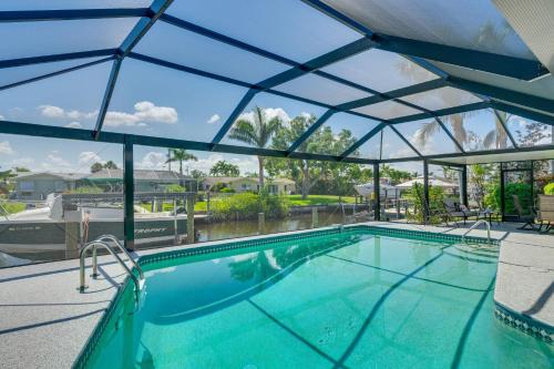 Canalfront Home w/Dock & Pool: 5 Mi to Ft Myers!