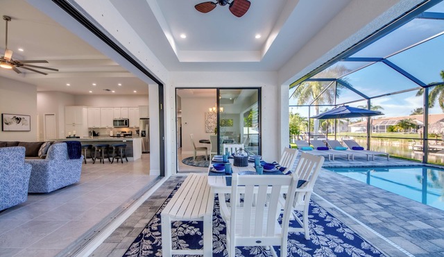 Cape Paradise - Magnificent 4 BR Villa with heated saltwater pool, kayaks, bikes, and fishing poles