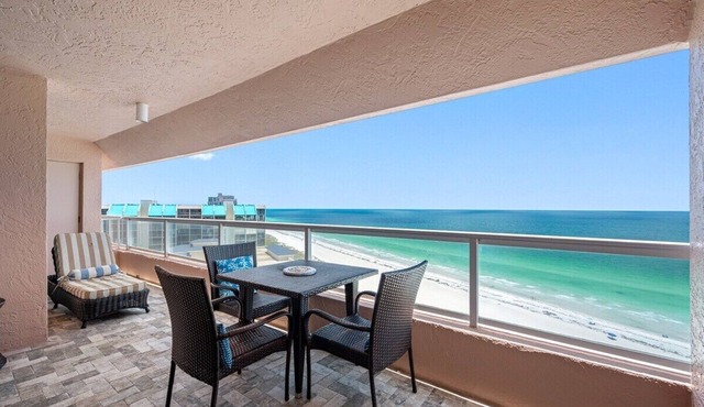 🌞CBC 1-16B – Amazing Gulf views, heated pool, pickleball, gym, sauna and so much more! in Clearwater Beach