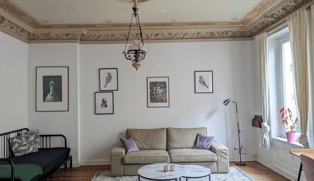 Central apartment for 6 people, 100 m2, St. Georg in Hamburg
