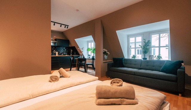 City Studio mit Wohnküche - Luga Homes - Chausseehaus in Leipzig
