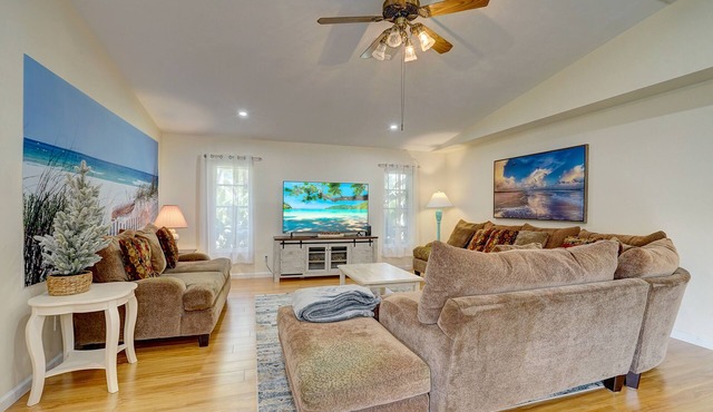 Coastal Family Home w/Game Room in St James City!