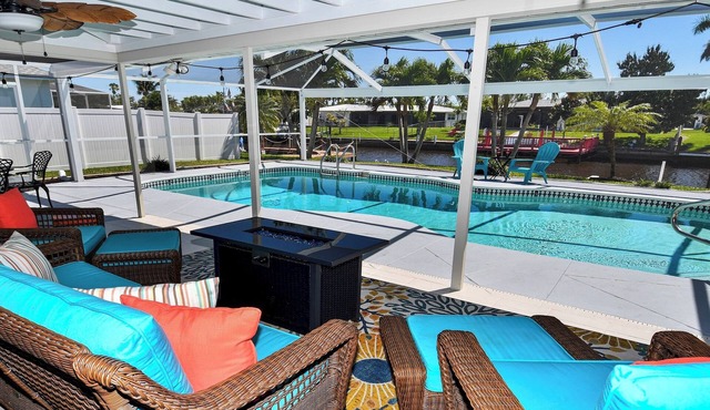 Coral Sunshine - large south terrace with pool/spa