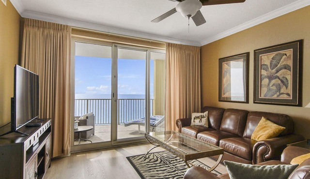 Emerald Isle 1704 - FRONT ROW BEACH CHAIRS INCLUDED! Affordable rates! in Panama City Beach