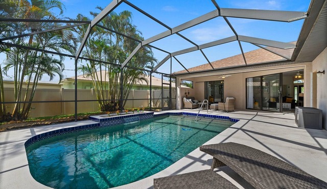Family Friendly 3BR Beach House with salt water heated pool