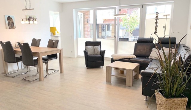 Freyja vacation apartment at the tip of the harbor: comfort and proximity to the beach in Eckernförde