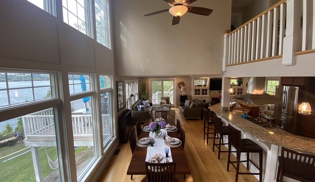 Gorgeous lakefront home on the East side of Skaneateles lake in Skaneateles