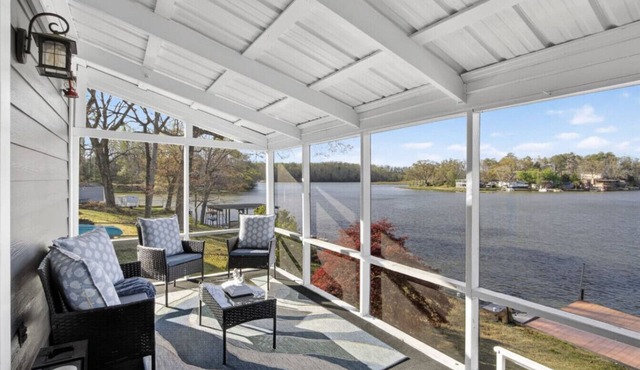Lakefront Paradise w Private Dock & Stunning Views in Easley