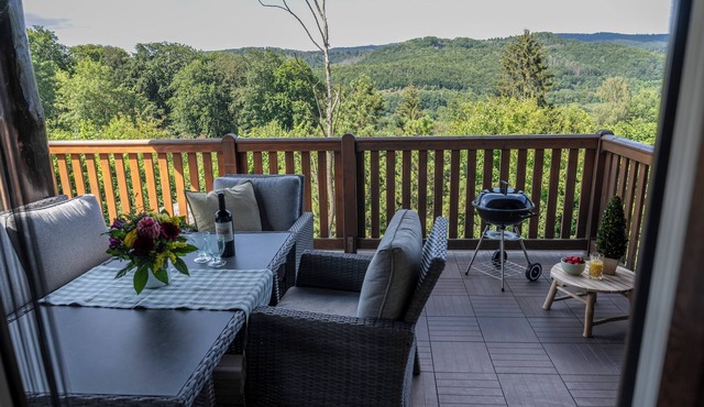 Log cabin for families & friends - with garden, fireplace & terrace in Bad Lauterberg