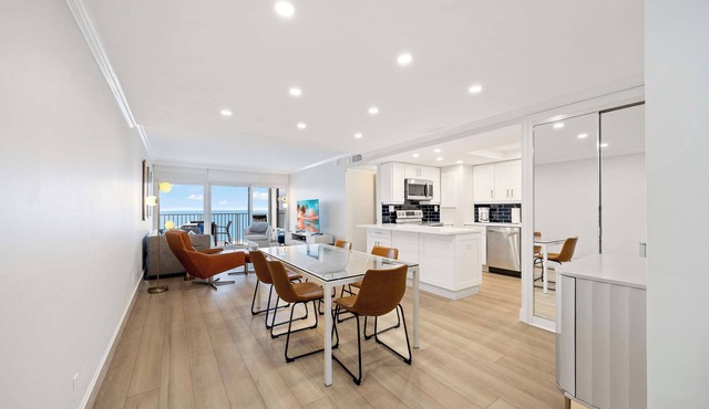 Luxury beachfront condo with stunning Gulf views in Naples.