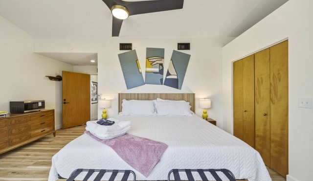 Mid Century Canal View Apartment