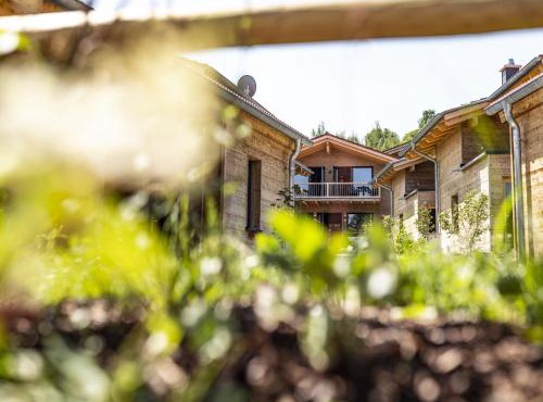 Modernes Chalet mit eigener Sauna im Vital Camp Bayerbach in Bayerbach