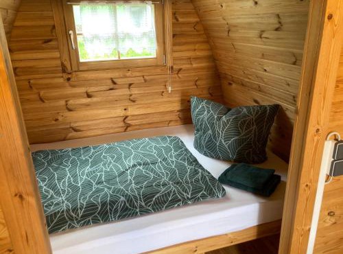 Nr 4 Camping POD mit Seeblick und Terrasse in Langenbernsdorf