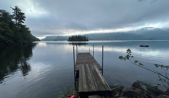 Off-grid cabins on shore of Lake George with unparalleled views and privacy in Bolton Landing